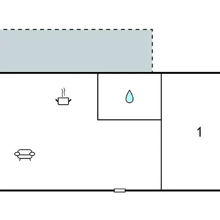דירה 1 Bedroom Awesome In קלק
